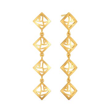 Net Reveals Gold Earrings