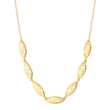 Statement Mesh Gold Necklaces