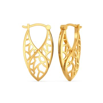 Plexus Play Gold Earrings