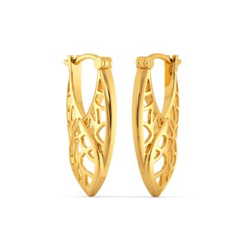 Plexus Play Gold Earrings