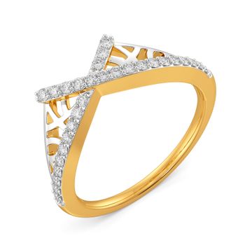 Fishnet Panache Diamond Rings