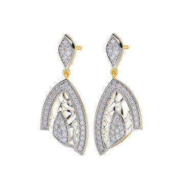 Gauze Galore Diamond Earrings