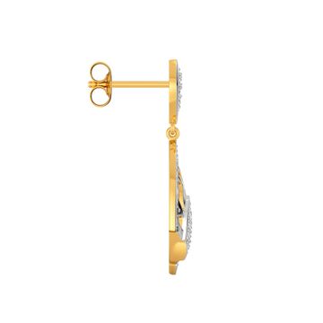 Gauze Galore Diamond Earrings