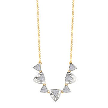 Gauze Galore Diamond Necklaces