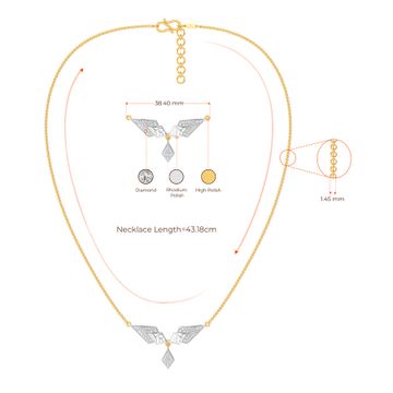 Mesh It Up Diamond Necklaces