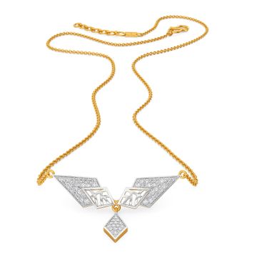 Mesh It Up Diamond Necklaces
