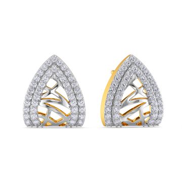 Net Me Bold Diamond Earrings