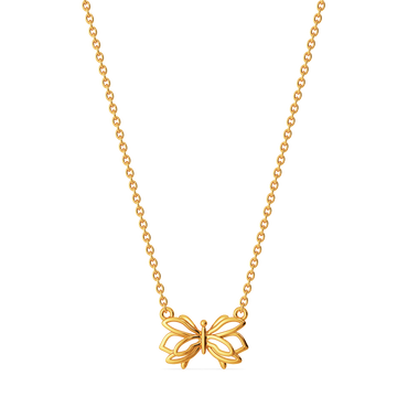 Butter Cup Gold Necklaces
