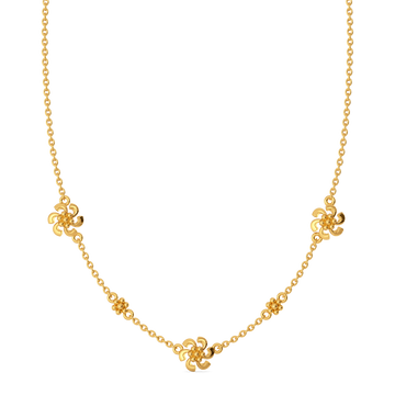 Florist Dream Gold Necklaces