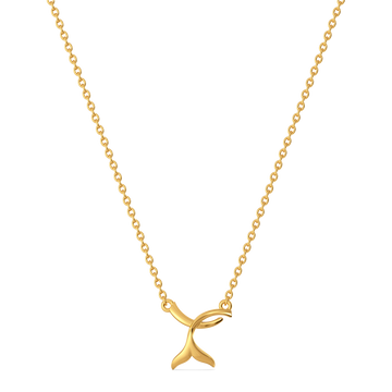 Fin Like Gold Necklaces