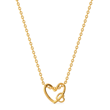 Two Hearts Gold Necklaces