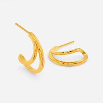 Eclectic Pheebs Gold Earrings