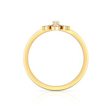 Star of Hearts Diamond Rings