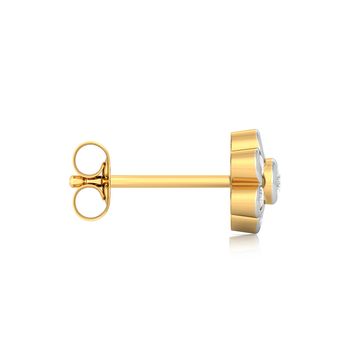 Topsy Curvy Diamond Earrings