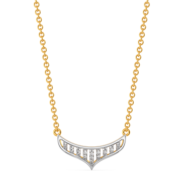 Chic Knot Diamond Necklaces