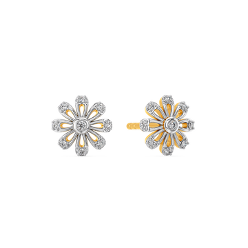 Garden Charm Diamond Earrings