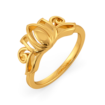 Tradition Meets Trend Gold Rings