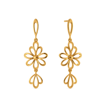 From Vows to Forever Gold Earrings