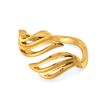 Forever Starts Here Gold Rings