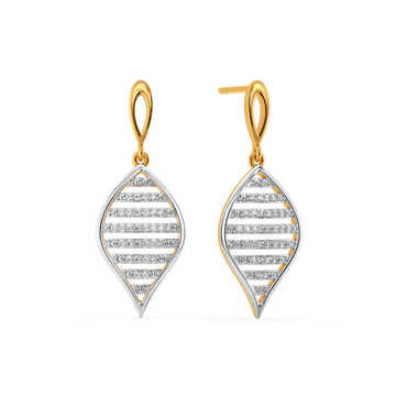 For the Modern Bride Diamond Earrings