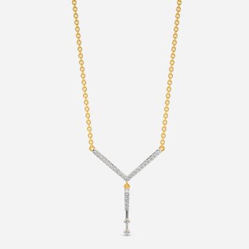 Sequined Shimmer Diamond Necklaces