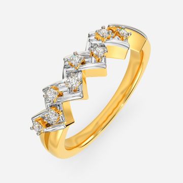 Starry Fiesta Diamond Rings