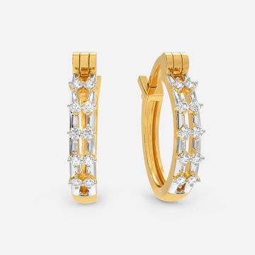 Style the Sequins Diamond Earrings