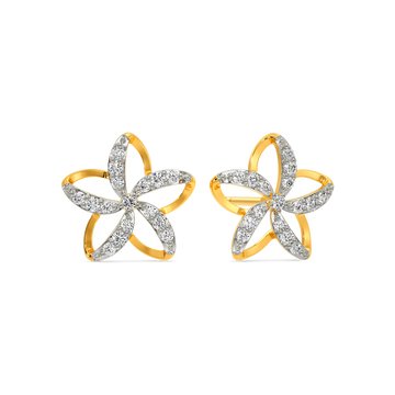 Flora Obsessed Diamond Earrings