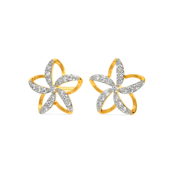 Flora Obsessed Diamond Earrings