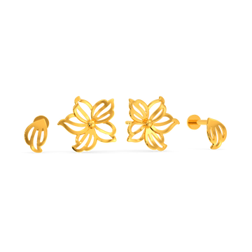 Florela Gold Earrings