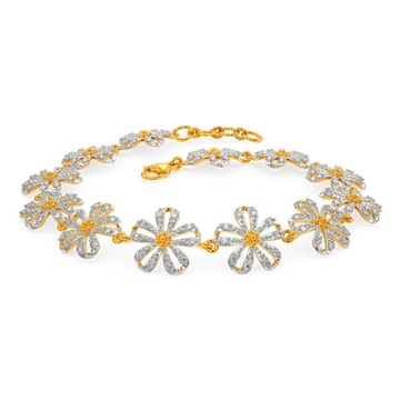 Lets Talk Florals Diamond Bracelets