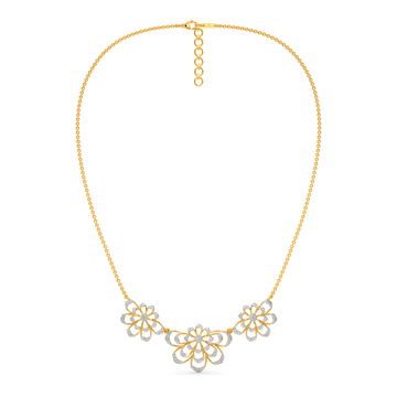 World of Blooms Diamond Necklaces