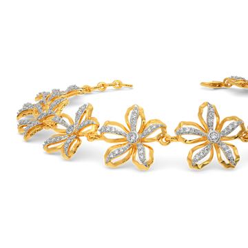 Petals Story Diamond Bracelets