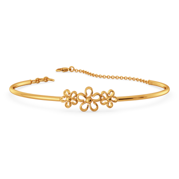 Soft Buds Gold Bangles