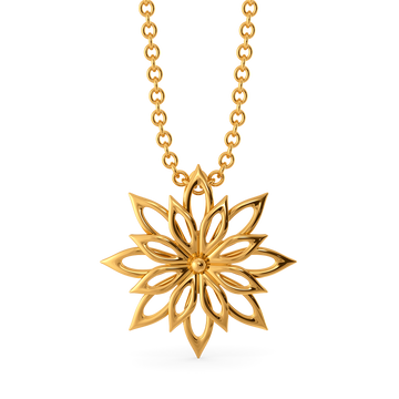 Garden Glow Gold Pendants