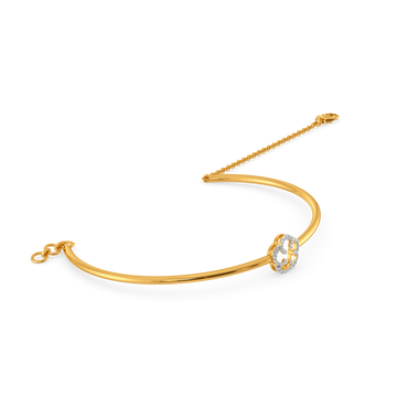 Bloom Curve Diamond Bangles
