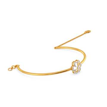 Floral Flow Diamond Bangles