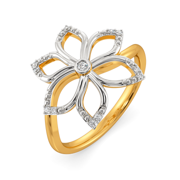 Garden Light Diamond Rings