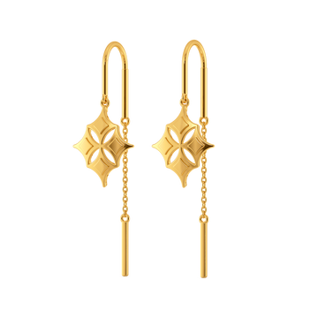 Threader Earrings Gold Earrings