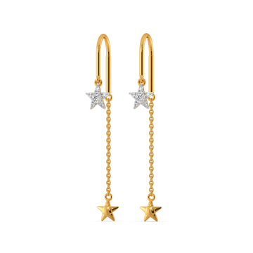 Starburst Diamond Earrings