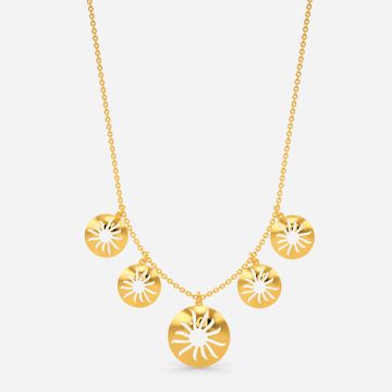 Sunny Day Out Gold Necklaces