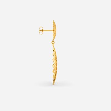 Fun in the Sun Gold Earrings