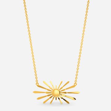 Totally Sunlit Gold Necklaces