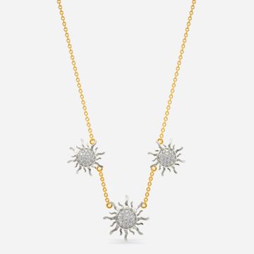 Sunshine So Fine Diamond Necklaces