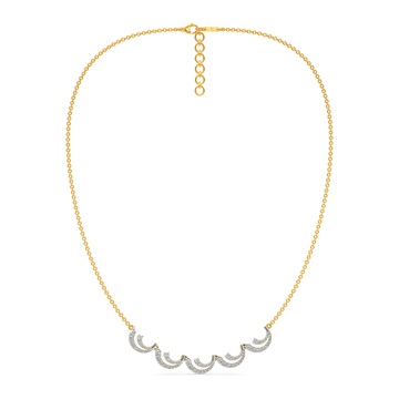 Drop of the Ocean Diamond Necklaces