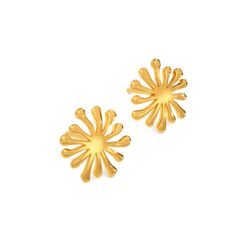 Ocean Play Gold Earrings