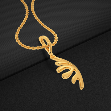 Ocean Like  Gold Pendants