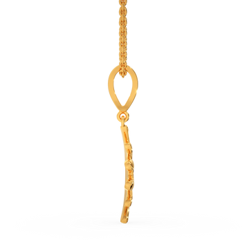 Ocean Like  Gold Pendants