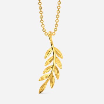 O-live Gold Pendants