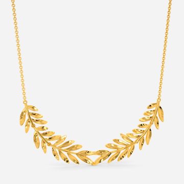 Goddess Gia Gold Necklaces